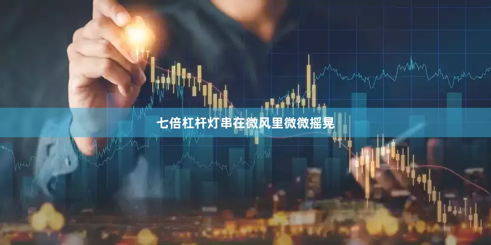 七倍杠杆灯串在微风里微微摇晃